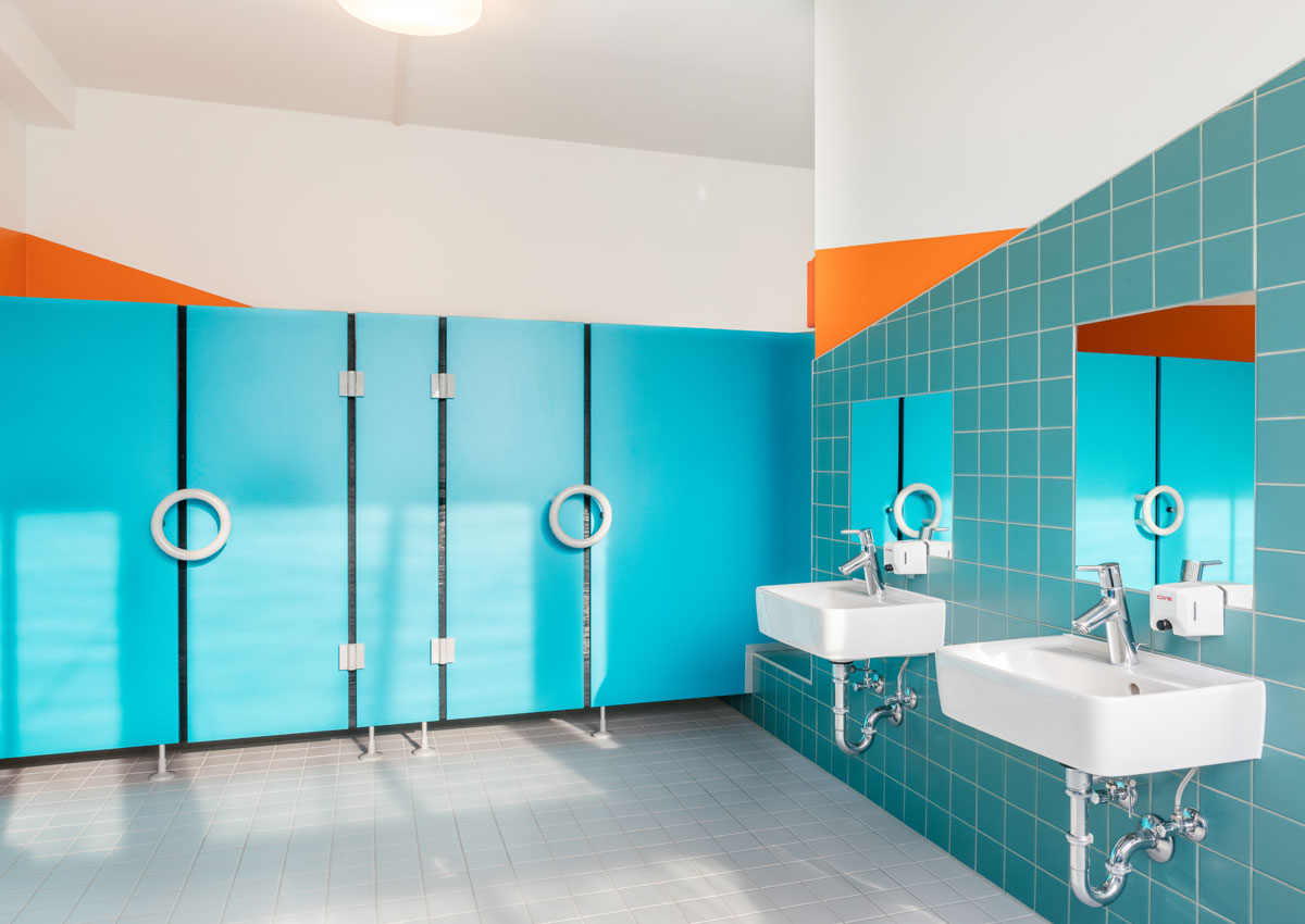 baukind | Kita schlaue Füchse – Badezimmer 2 baukind – Daycare Centre schlaue Füchse Berlin – Kids bathroom 2