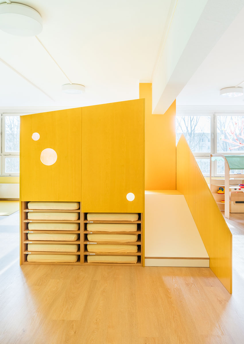 baukind | Kita schlaue Füchse – Podest 3 baukind – Daycare Centre schlaue Füchse Berlin – Platform 2